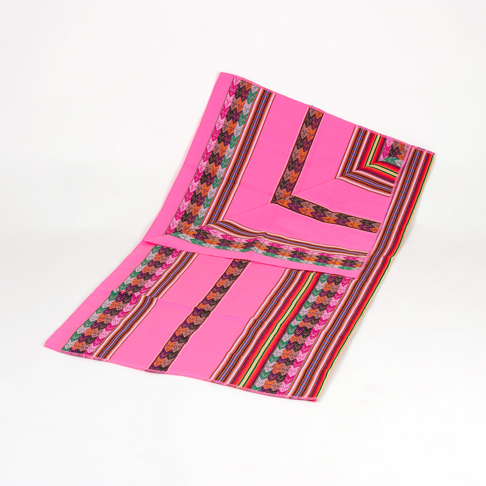 Decke aus Peru, pink